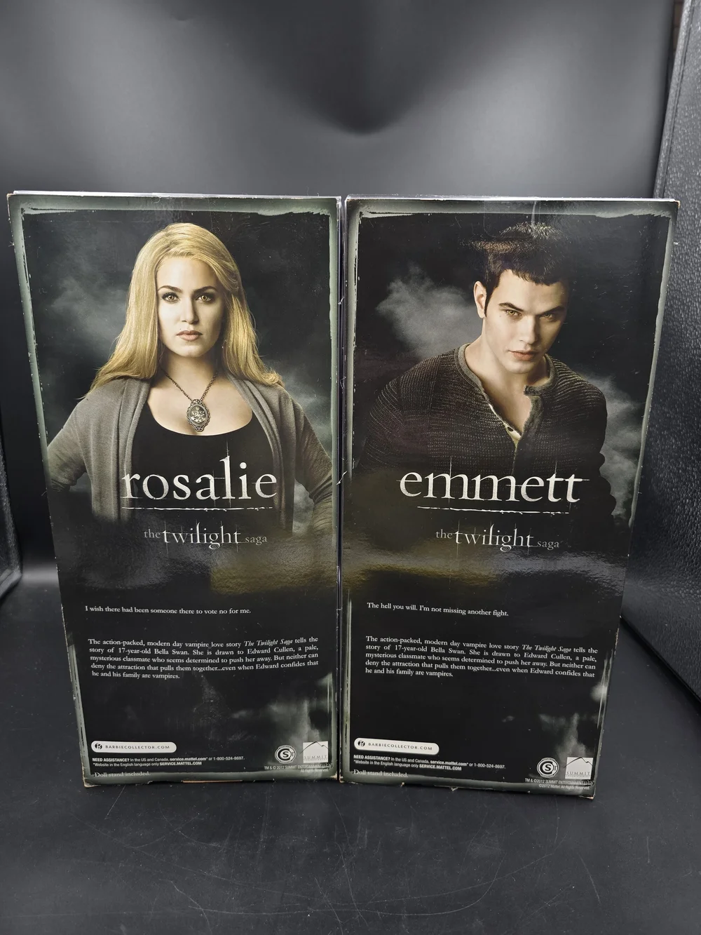 Barbie Rosalie Blonde Doll in Black Dress - Twilight Saga